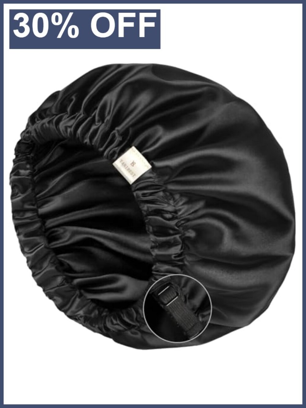 Satin Bonnet for Sleeping Women Men Adjustable Hair Bonnet Hair Protection
